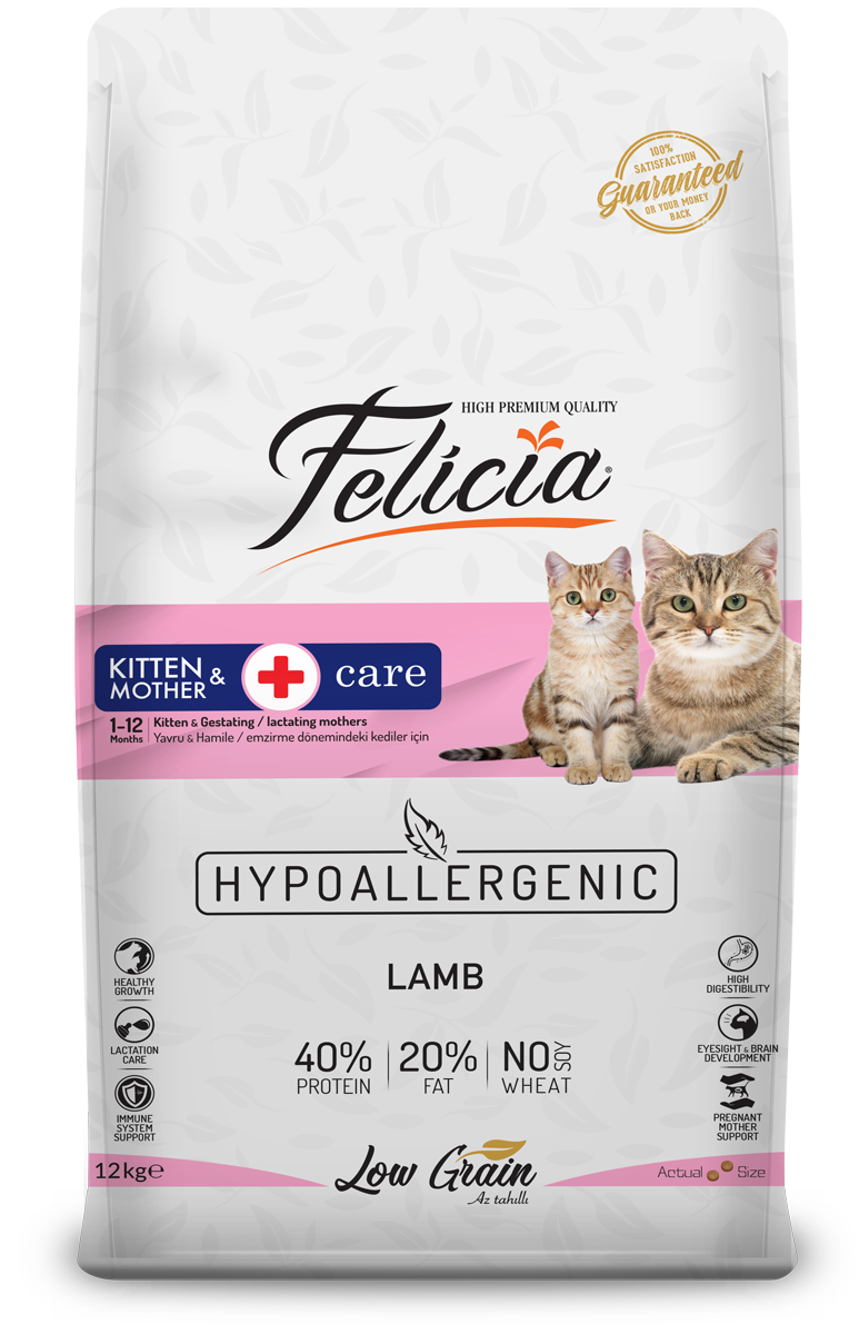 Felicia Kuzulu Yavru Kedi Maması 1 KG (Bölünmüş)