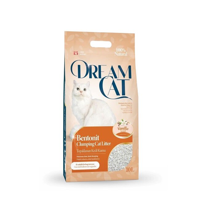 Dream Cat Vanilyalı Bentonit Kedi Kumu 10 Lt