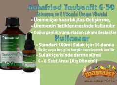 Röhnfried Taubenfit E 50 Selenyum ve E Vitamini Üreme Vitamini 50 ML (Bölünmüş)